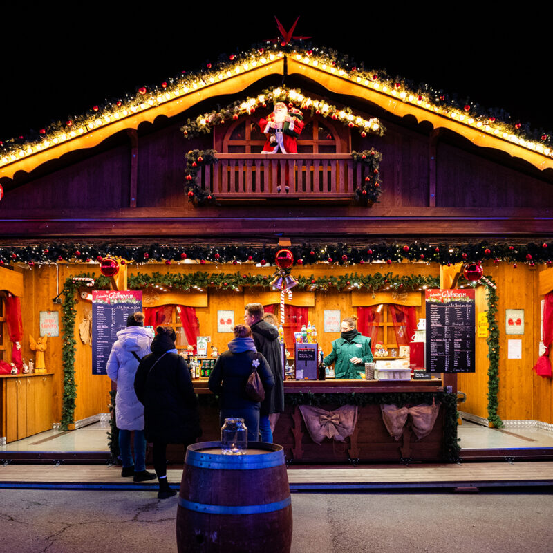 Gastronomie auf dem Winterrummel